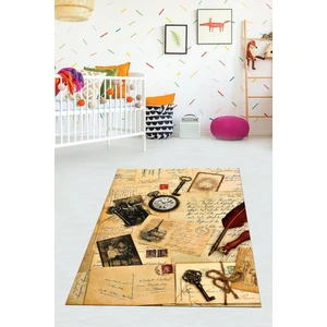 Viyana Home Dijital Baskılı Kaymaz Taban Yıkanabilir Modern Çocuk Odası Halısı VHÇ-HP-675