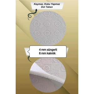 Viyana Home Dijital Baskılı Kaymaz Taban Yıkanabilir Modern Yıldızlı Çocuk Odası Halısı VHÇ-HP-796