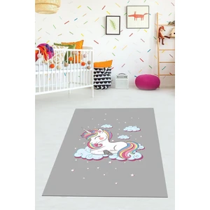 Viyana Home Dijital Baskılı Kaymaz Taban Yıkanabilir Modern Unicornlu Çocuk Odası Halısı VHÇ-HT-908