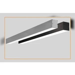 100 Cm Lineer Armatür Aydınlatma Siyah Kasa