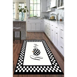 Viyana Home Dijital Baskılı Kaymaz Taban Yıkanabilir Home Yazılı Modern Mutfak Halısı Vhm-Sd-15