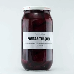 33 Tarsus Yöresel Ev Yapımı Pancar Turşusu 1000 G