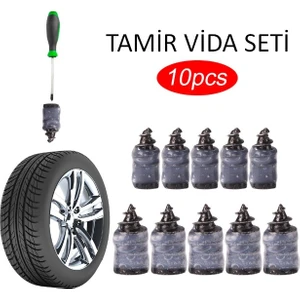 Lastik Tamir Kiti Kauçuk Vida Seti