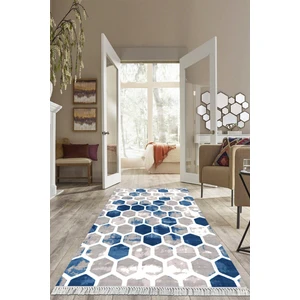 Viyana Home Dijital Baskılı Kaymaz Taban Yıkanabilir Modern Salon Halısı Mutfak Halısı Yolluk VH-HS-214