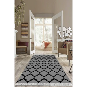 Viyana Home Dijital Baskılı Kaymaz Taban Yıkanabilir Modern Salon Halısı Mutfak Halısı Yolluk VH-HS-171