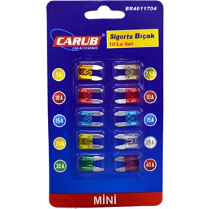 Bıçak Sigorta Mini 10 Lu Set BR4611704