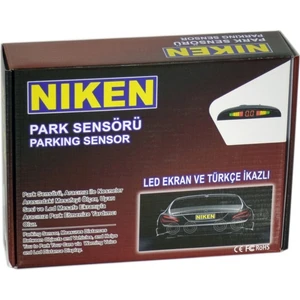 Park Sensörü LED Ekranlı Türkçe Ikazlı Gri