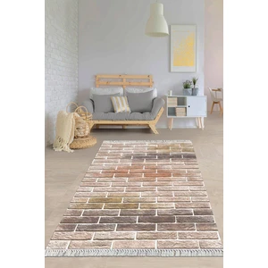 Viyana Home Dijital Baskılı Kaymaz Taban Yıkanabilir Modern Salon Halısı Mutfak Halısı Yolluk VH-HY-1374