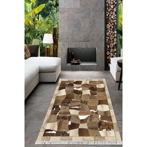 Viyana Home Dijital Baskılı Kaymaz Taban Yıkanabilir Modern Salon Halısı Mutfak Halısı Yolluk VH-HT-1225