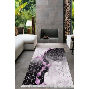 Viyana Home Dijital Baskılı Kaymaz Taban Yıkanabilir Modern Salon Halısı Mutfak Halısı Yolluk VH-HT-1399