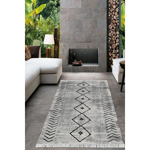 Viyana Home Dijital Baskılı Kaymaz Taban Yıkanabilir Modern Salon Halısı Mutfak Halısı Yolluk VH-HT-962