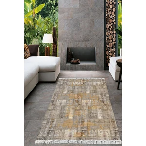 Viyana Home Dijital Baskılı Kaymaz Taban Yıkanabilir Modern Salon Halısı Mutfak Halısı Yolluk VH-HT-982