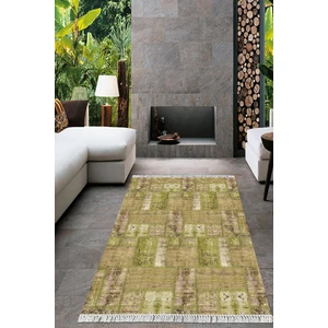 Viyana Home Dijital Baskılı Kaymaz Taban Yıkanabilir Modern Salon Halısı Mutfak Halısı Yolluk VH-HT-983