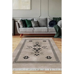 Viyana Home Dijital Baskılı Kaymaz Taban Yıkanabilir Salon Halısı Mutfak Halısı Yolluk VH-SD-858