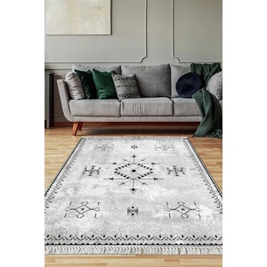 Viyana Home Dijital Baskılı Kaymaz Taban Yıkanabilir Salon Halısı Mutfak Halısı Yolluk VH-SD-958