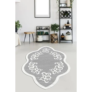 Viyana Home Kaymaz Taban Yıkanabilir Lazer Kesim Salon Halısı Mutfak Halısı Yolluk VHL-HT-1023