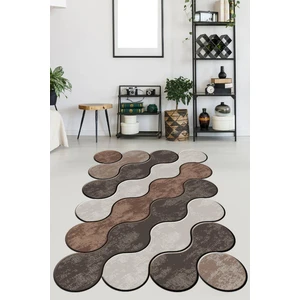 Viyana Home Kaymaz Taban Yıkanabilir Lazer Kesim Salon Halısı Mutfak Halısı Yolluk VHL-HT-1222