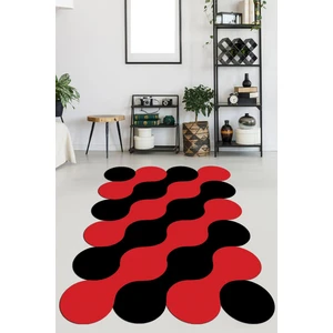 Viyana Home Kaymaz Taban Yıkanabilir Lazer Kesim Salon Halısı Mutfak Halısı Yolluk VHL-HT-884