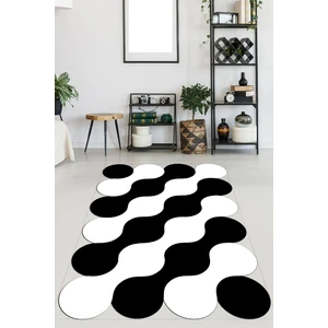 Viyana Home Kaymaz Taban Yıkanabilir Lazer Kesim Salon Halısı Mutfak Halısı Yolluk VHL-HT-885