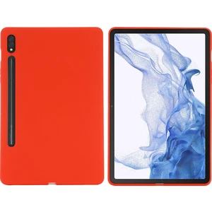 Galaxy Tab S8 Ultra İçin Tablet Kılıfı - Kırmızı (Yurt Dışından)