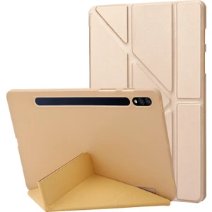Galaxy Tab S8 İçin Tablet Kılıfı - Altın (Yurt Dışından)