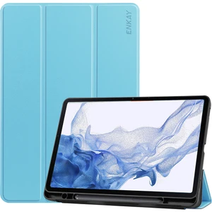 Galaxy Tab S8 İçin Tablet Kılıfı - Açık Mavi (Yurt Dışından)