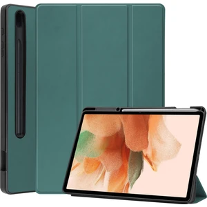 Galaxy Tab S7 Fe İçin Tablet Kılıfı - Yeşil (Yurt Dışından)
