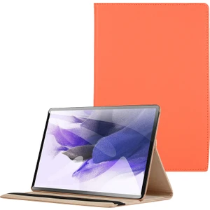 Galaxy Tab S7 Fe İçin Tablet Kılıfı - Turuncu (Yurt Dışından)