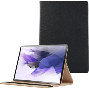 Galaxy Tab S7 Fe İçin Tablet Kılıfı - Siyah (Yurt Dışından)