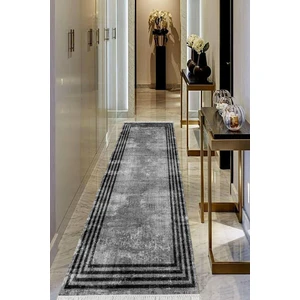 Viyana Home Dijital Baskılı Kaymaz Taban Yıkanabilir Modern Salon Halısı Koridor Halısı Yolluk VHU-HT-486