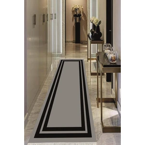Viyana Home Dijital Baskılı Kaymaz Taban Yıkanabilir Modern Salon Halısı Koridor Halısı Yolluk VHU-HS-388