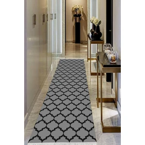 Viyana Home Dijital Baskılı Kaymaz Taban Yıkanabilir Modern Salon Halısı Koridor Halısı Yolluk VHU-HS-171