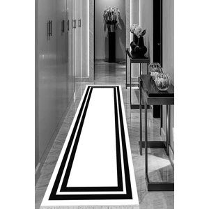 Viyana Home Dijital Baskılı Kaymaz Taban Yıkanabilir Modern Salon Halısı Koridor Halısı Yolluk VHU-HS-552
