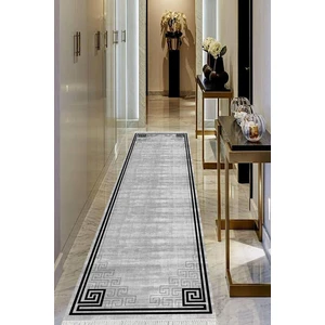 Viyana Home Dijital Baskılı Kaymaz Taban Yıkanabilir Modern Salon Halısı Koridor Halısı Yolluk VHU-HT-1381