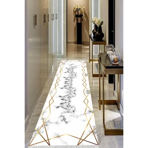 Viyana Home Dijital Baskılı Kaymaz Taban Yıkanabilir Modern Salon Halısı Koridor Halısı Yolluk VHU-HT-326