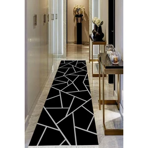 Viyana Home Dijital Baskılı Kaymaz Taban Yıkanabilir Modern Salon Halısı Koridor Halısı Yolluk VHU-HT-686