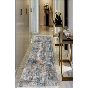 Viyana Home Dijital Baskılı Kaymaz Taban Yıkanabilir Modern Salon Halısı Koridor Halısı Yolluk VHU-SD-292