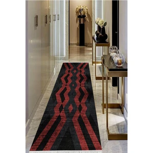 Viyana Home Dijital Baskılı Kaymaz Taban Yıkanabilir Modern Salon Halısı Koridor Halısı Yolluk VHU-SD-285