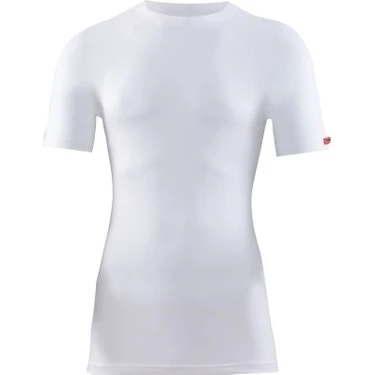 Kısa Kol Thermal Unisex Beyaz
