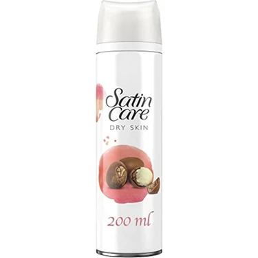 Gillette Venus Satin Care Kadın Tıraş Jeli 200 ml Kuru Ciltler İçin Yumuşak ve Pürüzsüz
