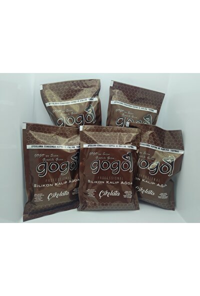 Gogo Pratik Kalıp Ağda Çikolatalı 400 Gr5 Adet