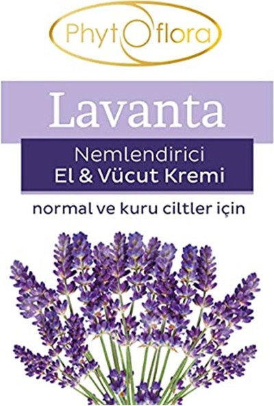 Phytoflora Lavanta Kremi, El ve Cilt Bakım Kremi