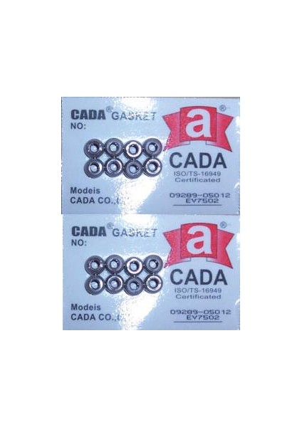 Suzukı Vıtara- 88/98; Supap Lastiği Set 16 Adet (EV7502)(SK416) 1.6cc (Cada)
