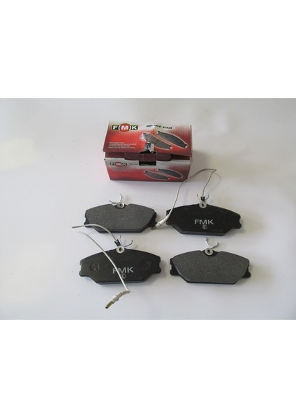 Renault Megane- 99/02; Ön Fren Balatası (2 KABLOLU)(DİSK)(130X55,3X18)(FMK)