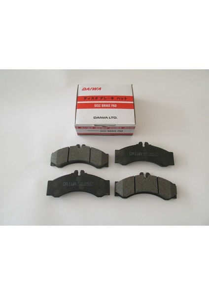 Volkswagen Volt- LT35/LT46- 96/07; Arka Fren Balatası (KABLOSUZ)(DİSK)(164,2X72X19,5) (Bramax)