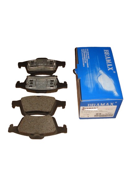 Volvo S40- 08/12; Arka Fren Balatası (Disk) (123X48X15,6) (Bramax)