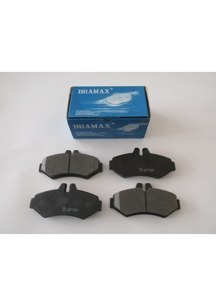 Mercedes Sprınter- 00/07; Arka Fren Balatası (KULAKSIZ)(KABLOSUZ)(DİSK)(125,6X62X17,8)(BRAMAX)