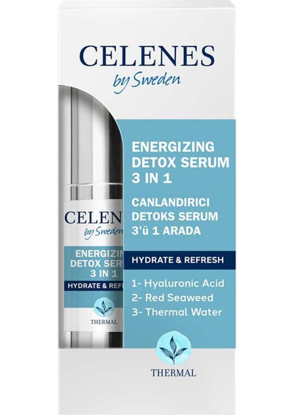 Celenes Serum Thermal Detoks Canlandırıcı 30 ml