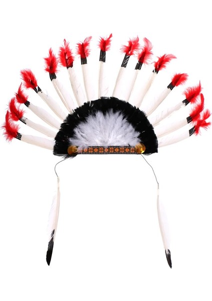 Parti Düğün Malzemeleri Için Yerli Hindistan Amerikan Tüy Headdress(Yurt Dışından) fiyatları