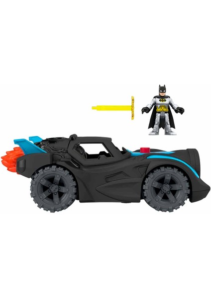 Dc Super Friends Batmobil, Işıklı ve Sesli, 3 Yaş ve Üzeri İçin Batman Oyuncakları Hgx96